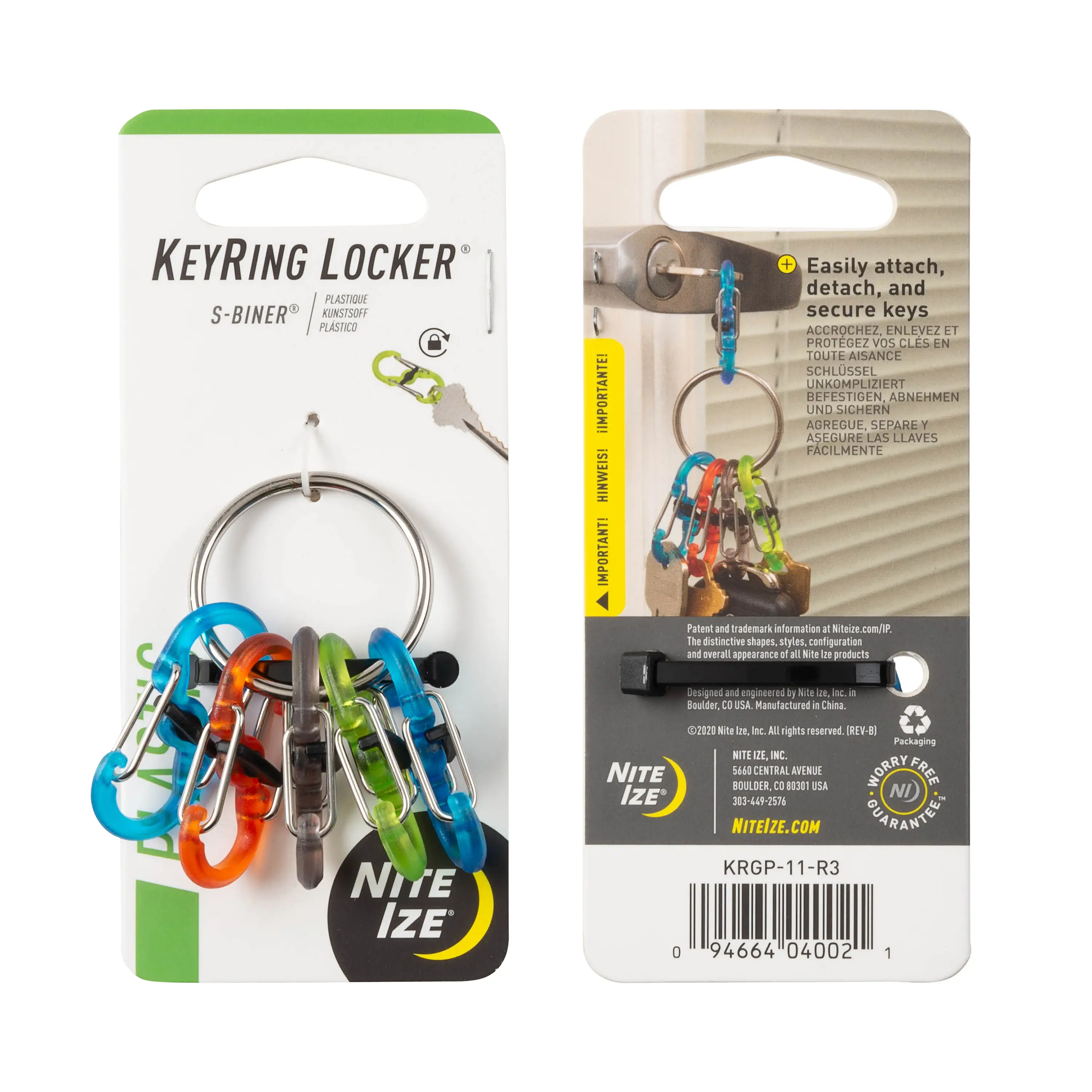 Nite Ize KeyRing Locker S-Biner