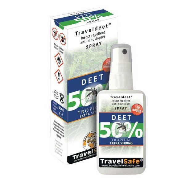 TravelSafe Traveldeet 50% DEET 60ml