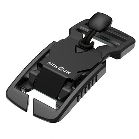 FIDLOCK V-BUCKLE 25 split bar black flap