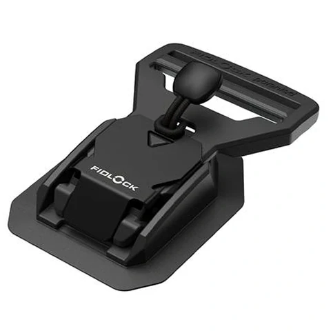 FIDLOCK V-BUCKLE sewable 40 black flap