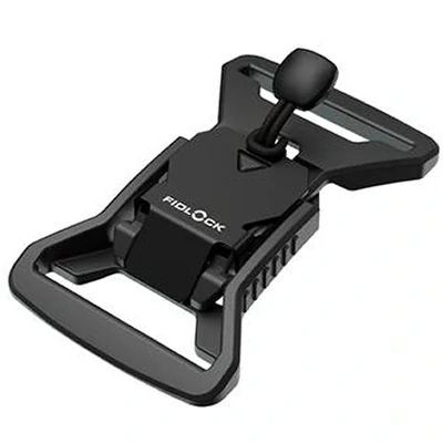 FIDLOCK V-BUCKLE 40 SB black flap