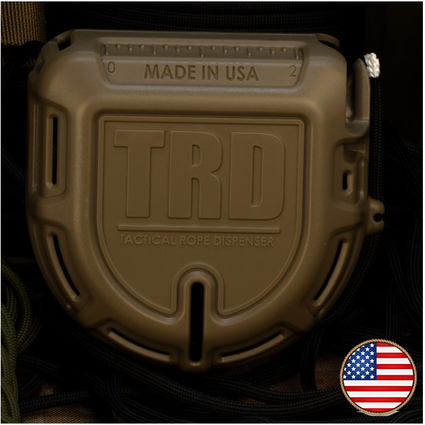 Atwood Tactical Rope Dispenser Coyote Brown