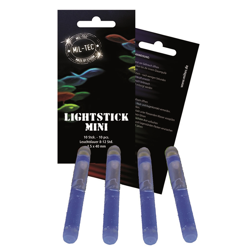 Mil-Tec Lightstick Mini modrý