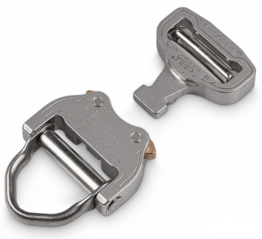 AustriAlpin Cobra D-Ring 38mm stříbrná