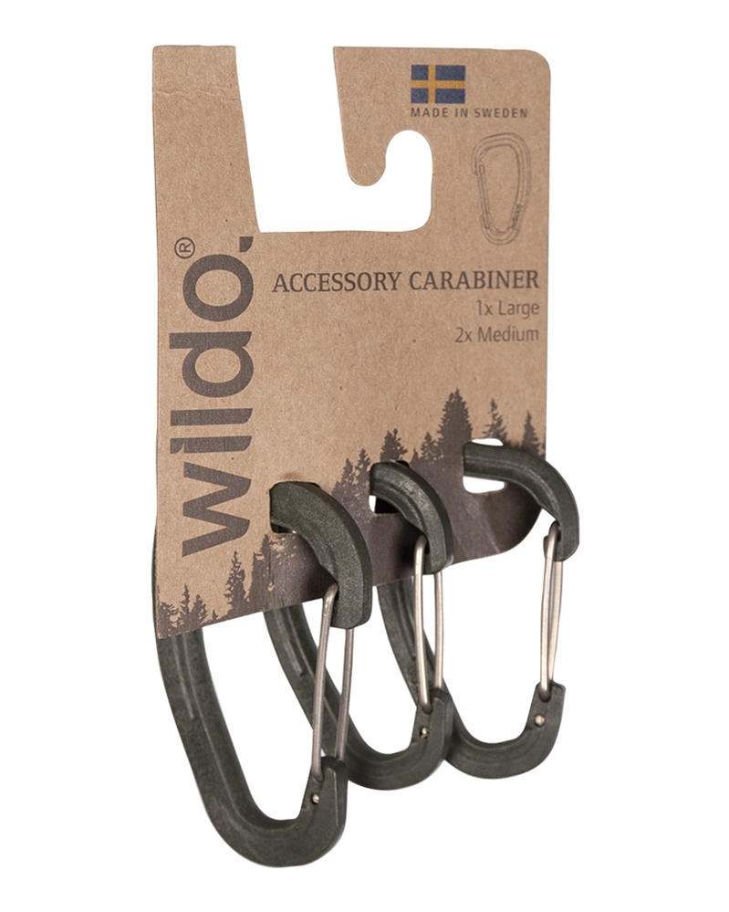 WILDO Accessory Carabiner Set Olive Drab