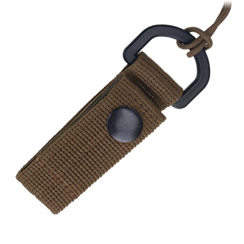 Šnůra bezpečností Spiral Lanyard Belt Coyote Brown