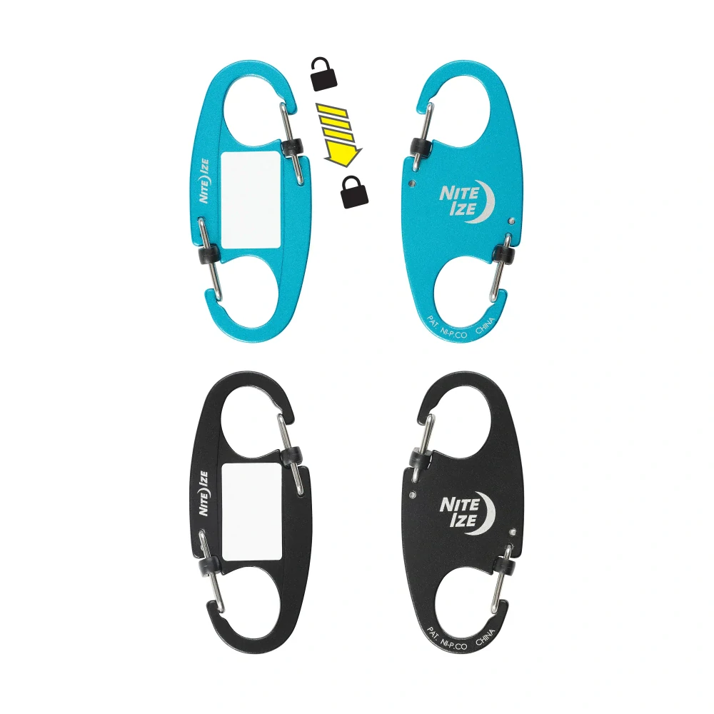 Nite Ize IdentiKey SlideLockDual Carabiner (2 ks)