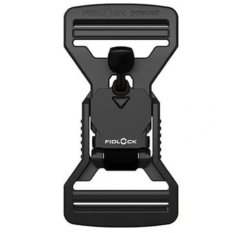 FIDLOCK V-BUCKLE 40 LL black flap