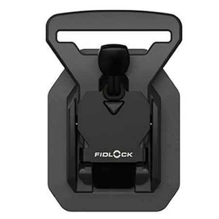 FIDLOCK V-BUCKLE sewable 40 SB black flap