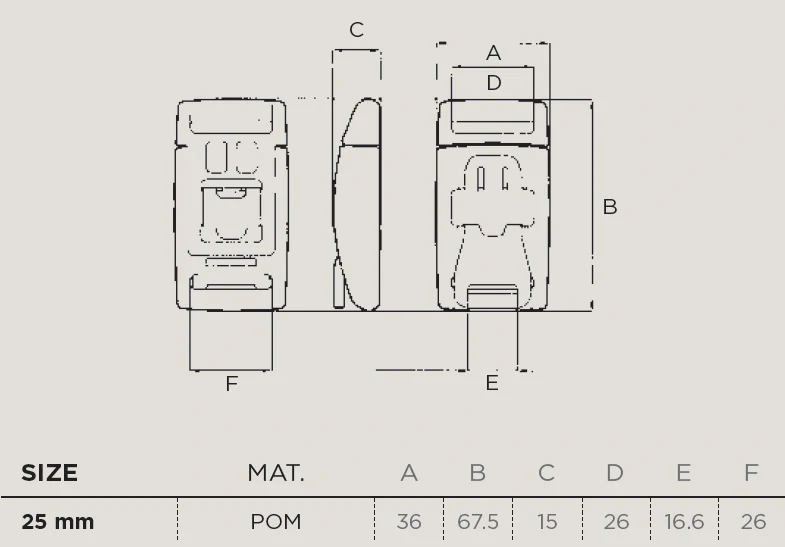 2M Military SRS/25 černá