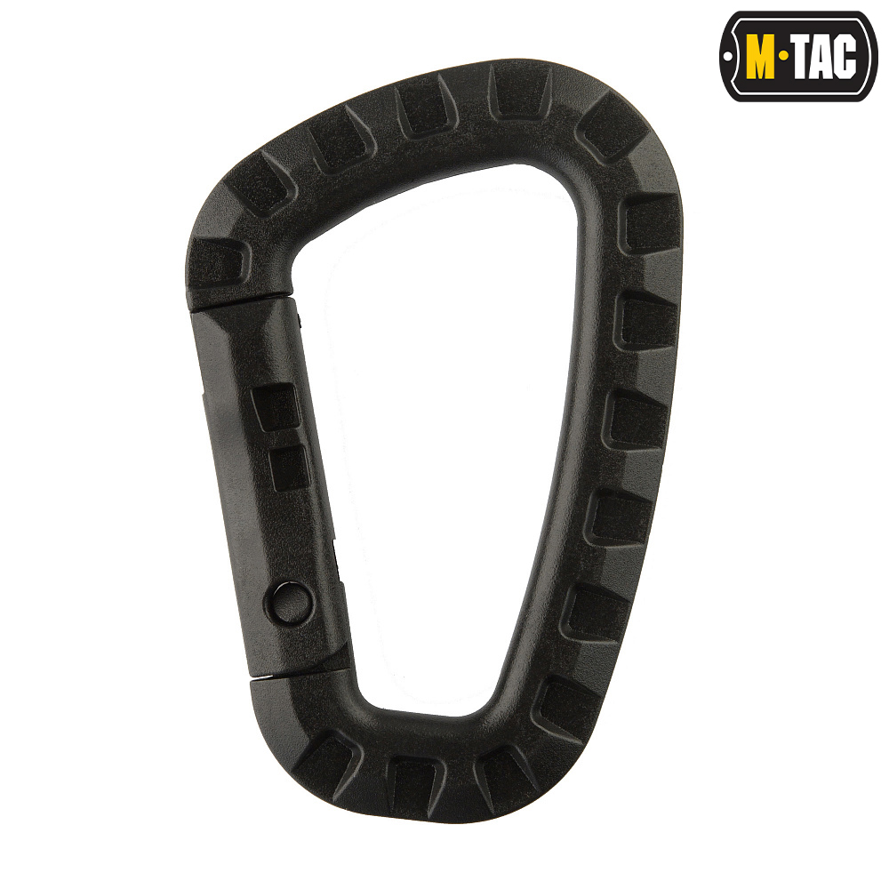 M-Tac Plastic Carabiner černá