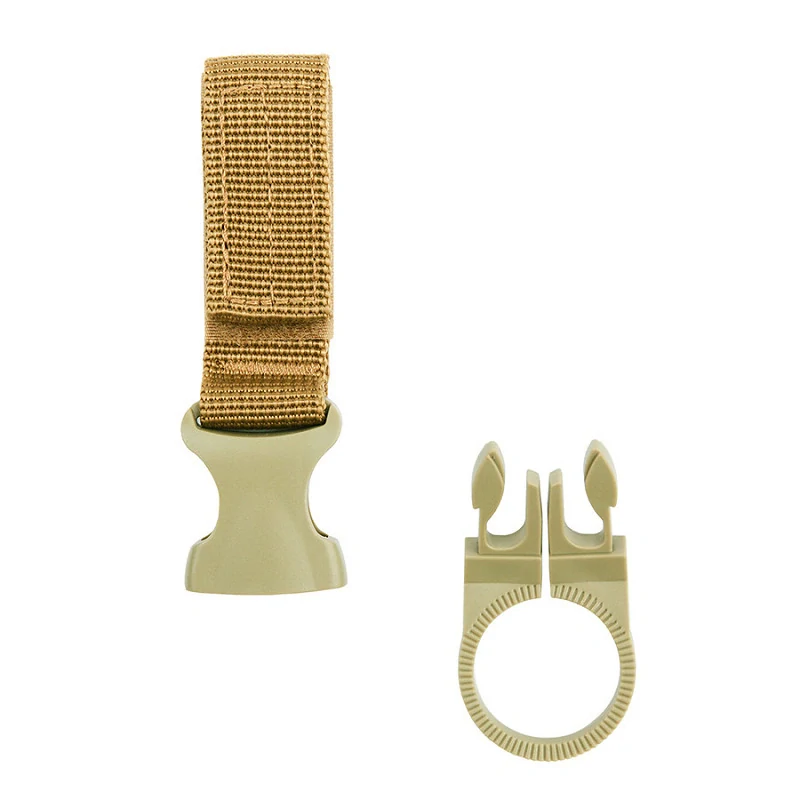 101 Inc. MOLLE water bottle ring černá (2ks)