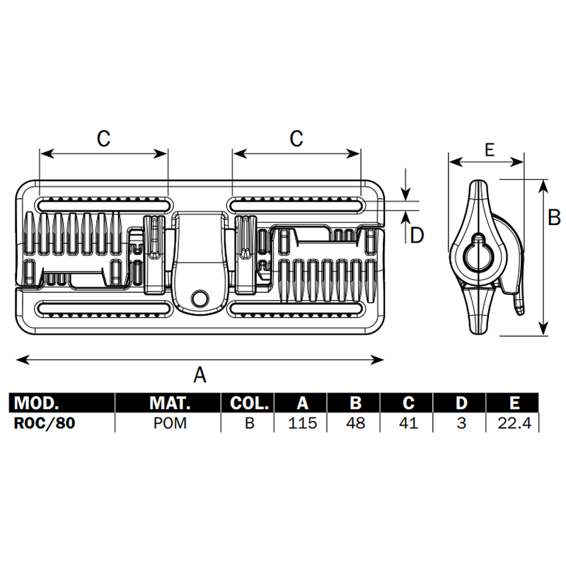 2M Due Emme QR ROC/80 Olive Drab