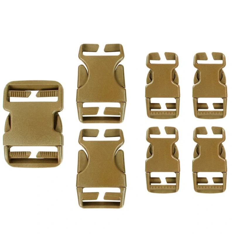 Přezky náhradní REPAIR KIT 7 ks COYOTE BROWN