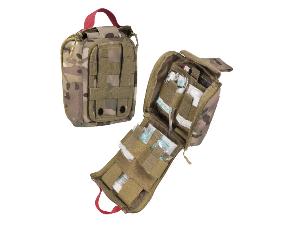 Mil-Tec IFAK Pouch 25TLG Laser Cut Multitarn