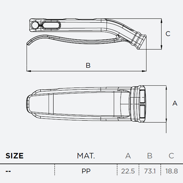 2M Signal Marine Whistle oranžová