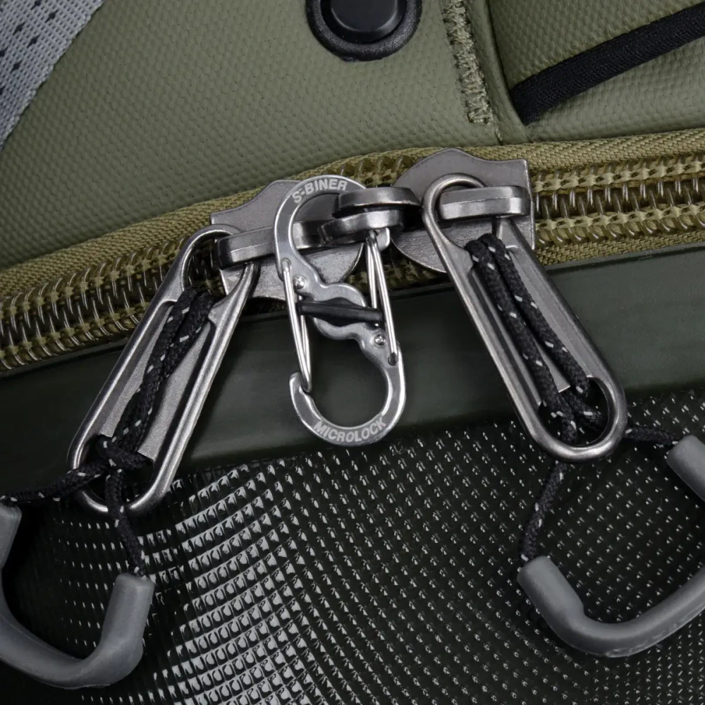 Nite Ize S-Biner MicroLock #2 černá (5ks)