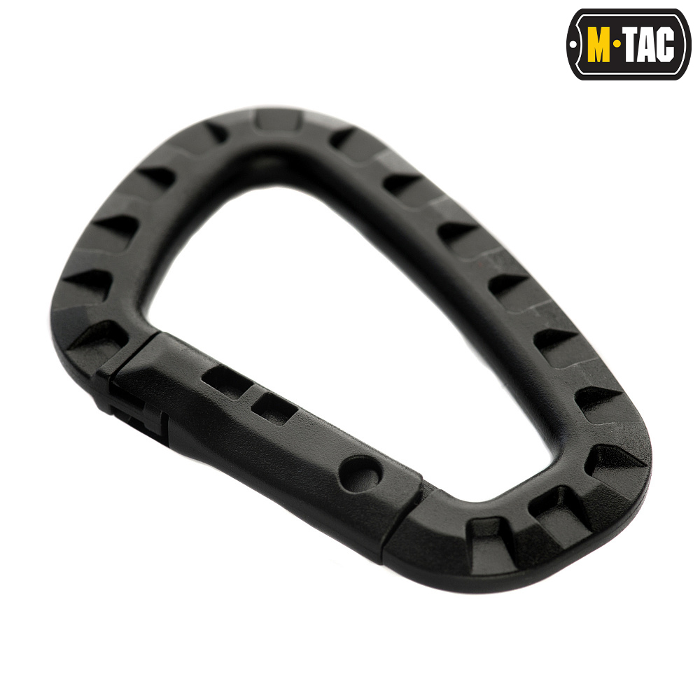 M-Tac Plastic Carabiner černá