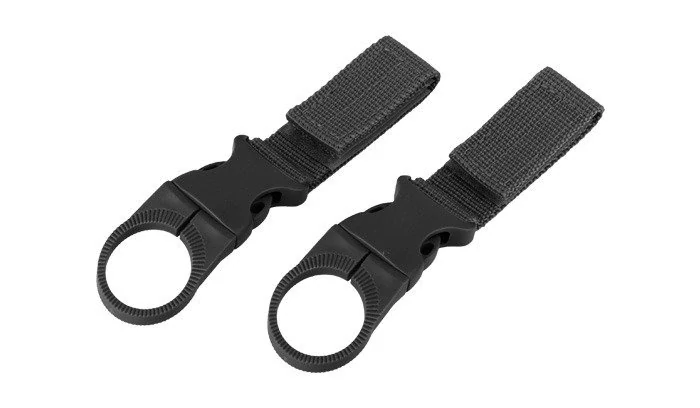 101 Inc. MOLLE water bottle ring černá (2ks)
