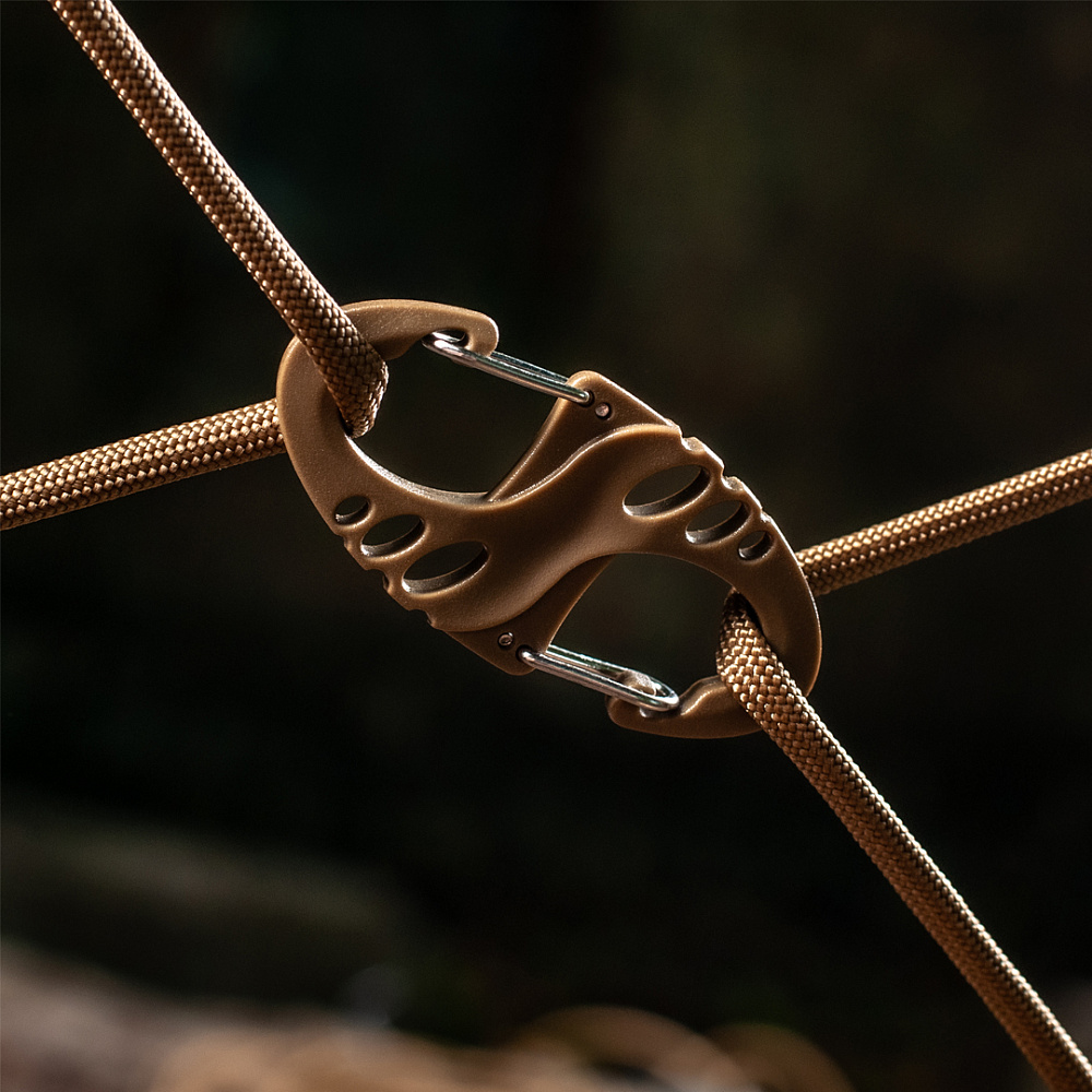 M-Tac Plastic S-Hook Carabiner Olive