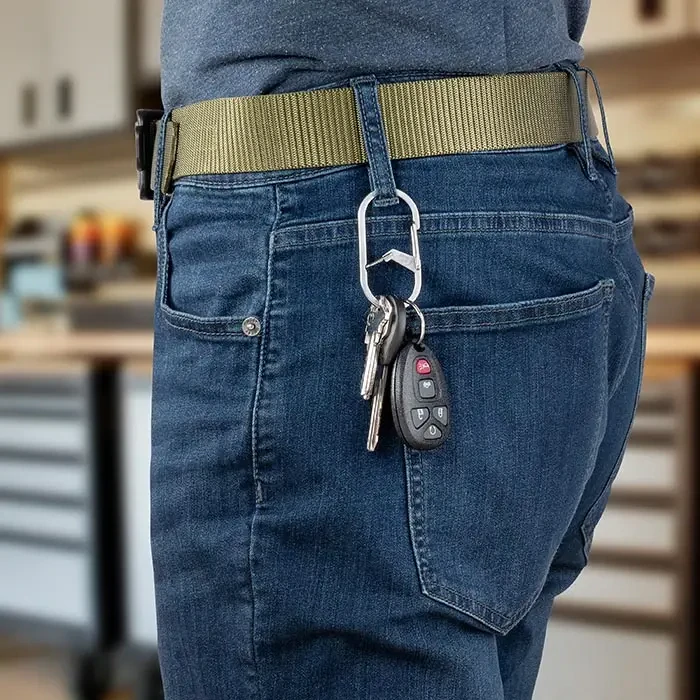 Nite Ize G-Series #1 2pack stříbrná