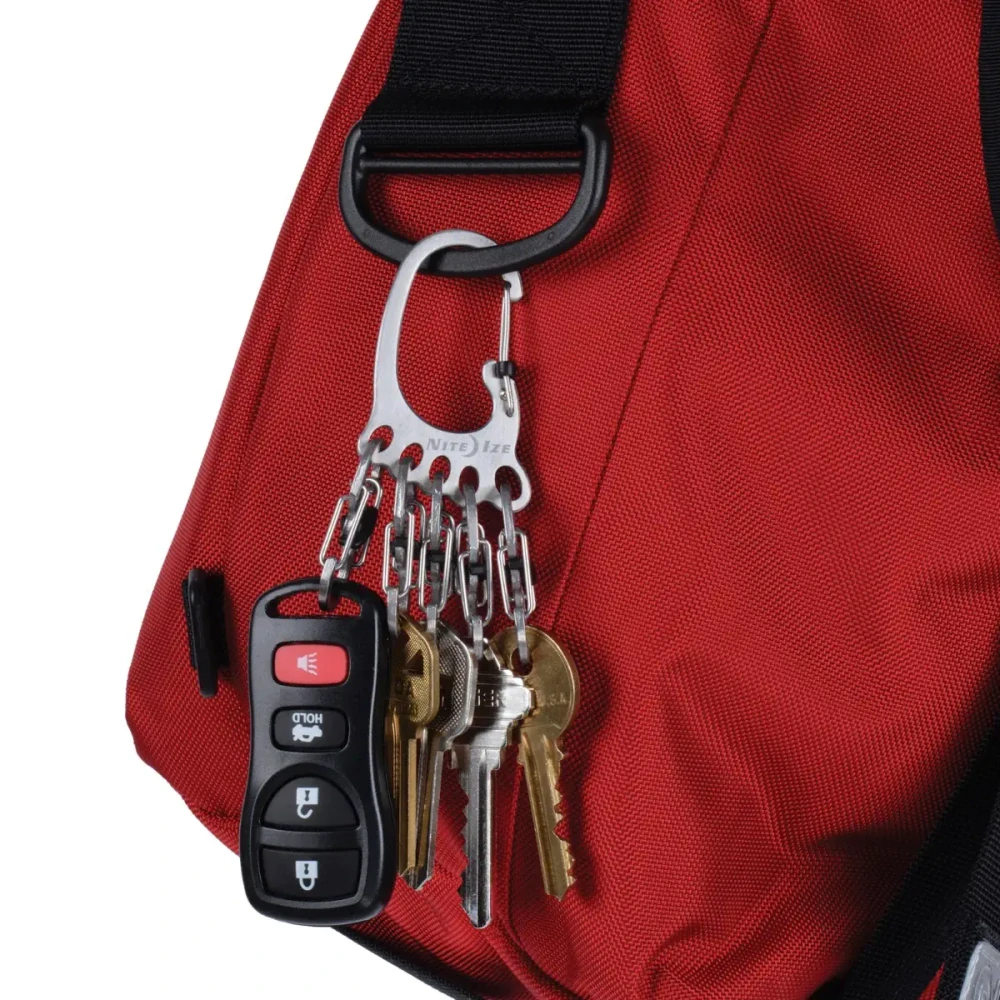 Nite Ize BigFoot Locker KeyRack stříbrná