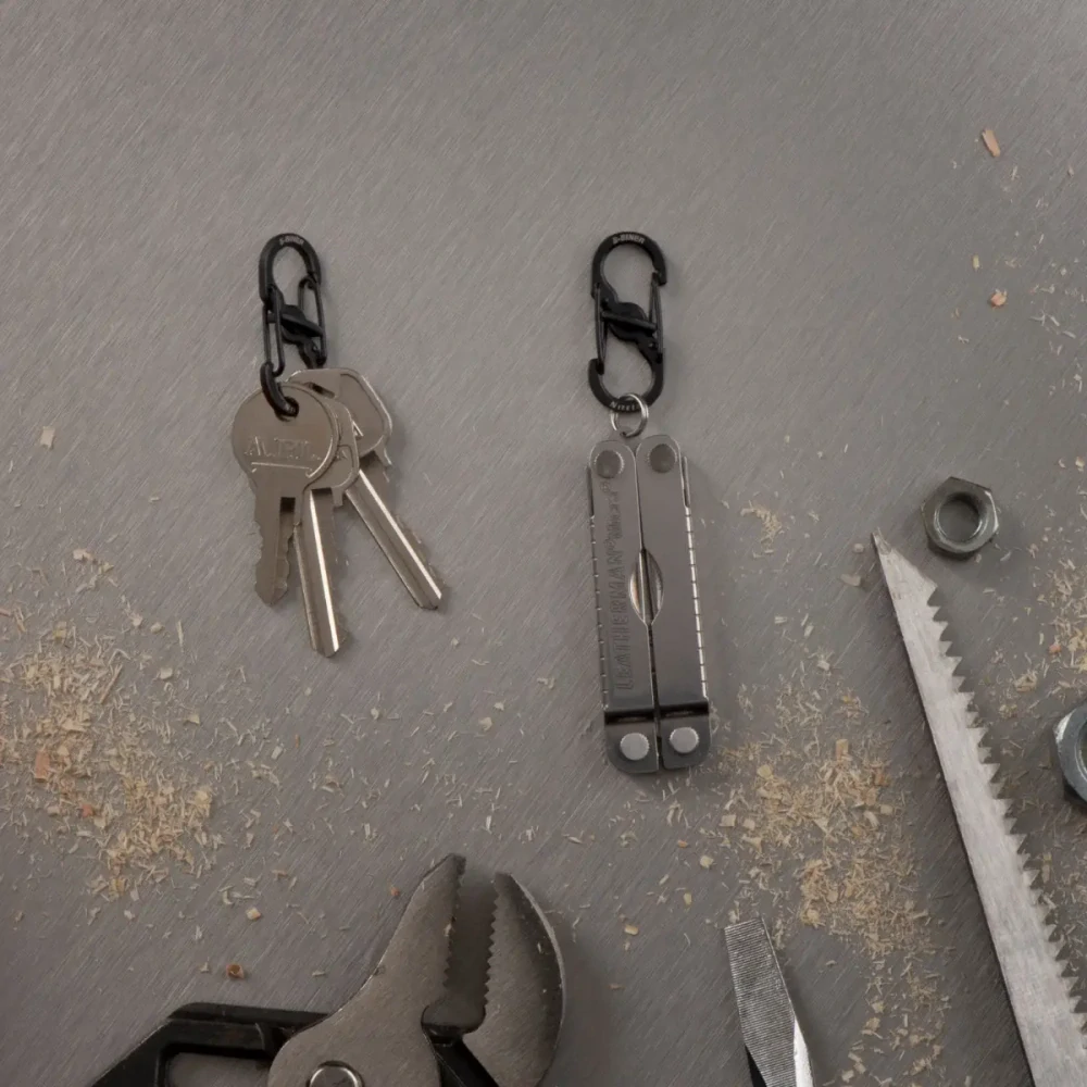 Nite Ize S-Biner MicroLock #2 černá (5ks)