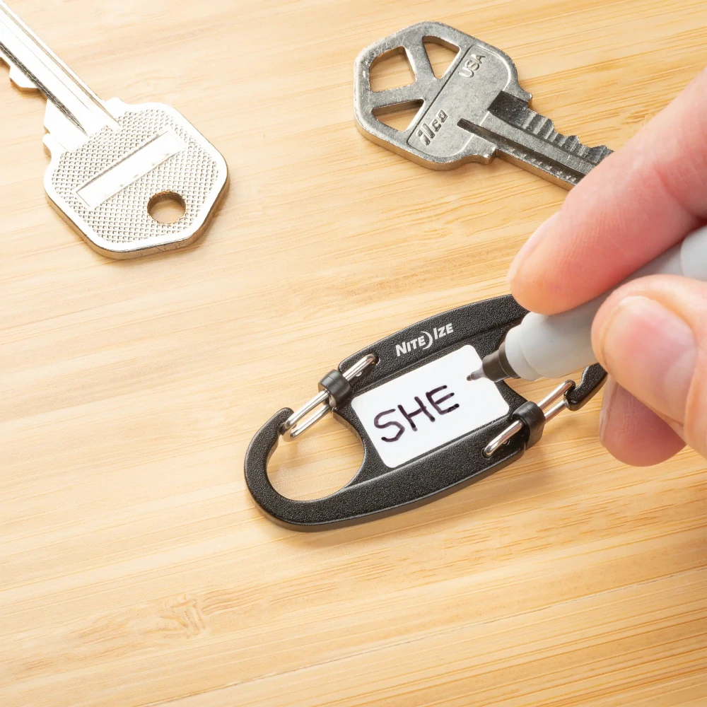 Nite Ize IdentiKey SlideLockDual Carabiner (2 ks)