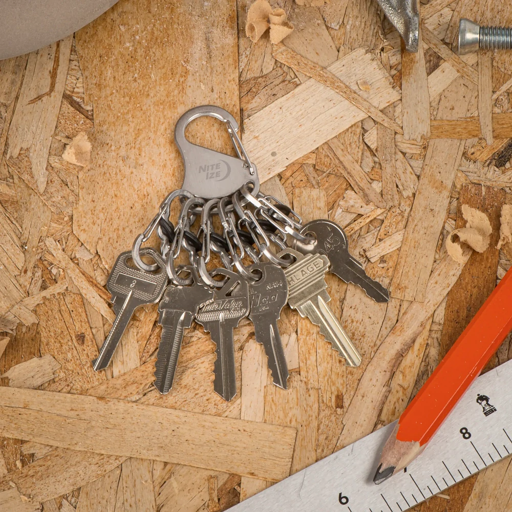 Nite Ize KeyRack Locker stříbrná
