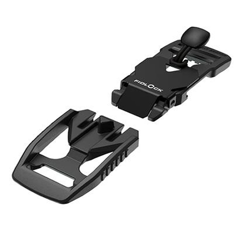 FIDLOCK V-BUCKLE 20 black flap