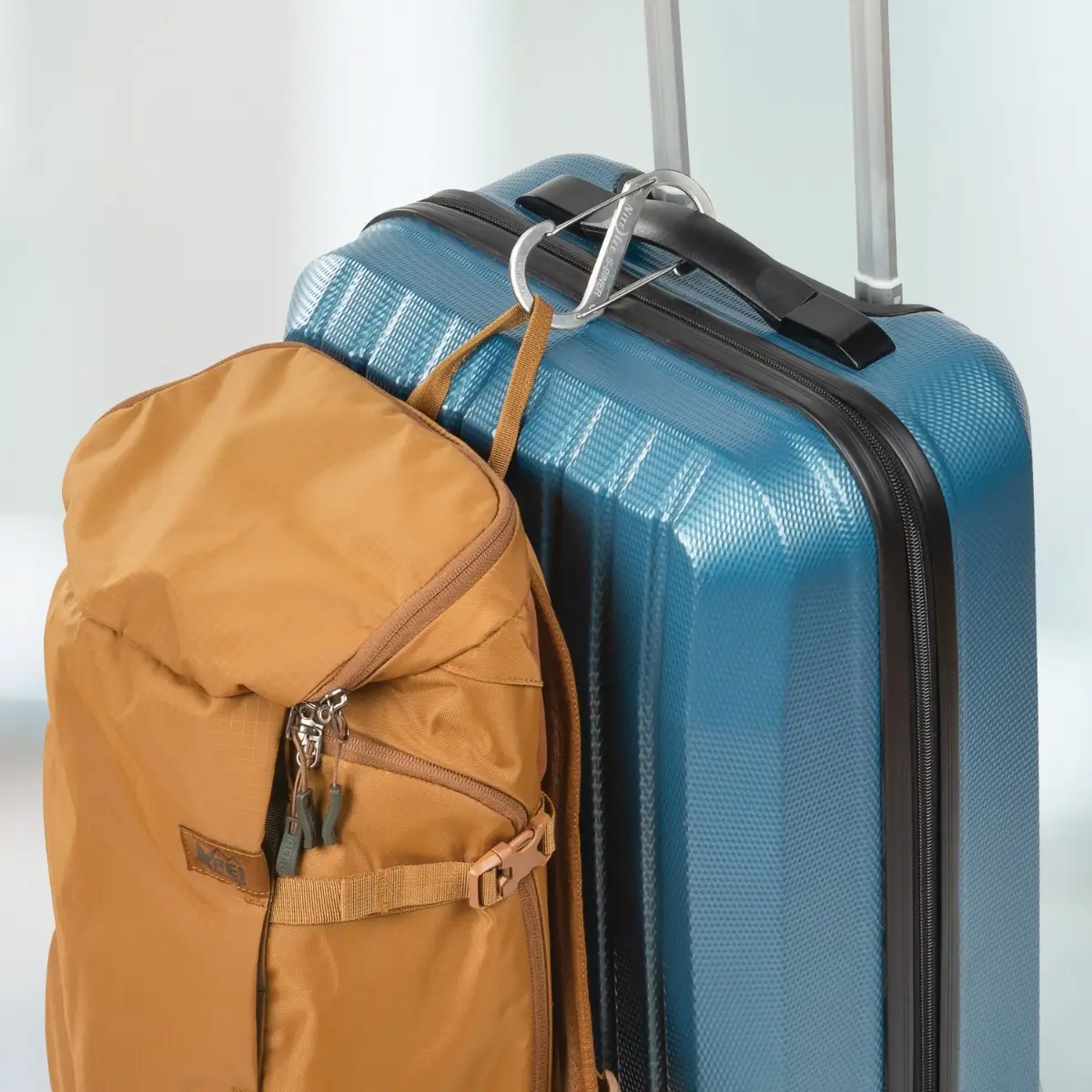 NiteIze S-Biner #2 stříbrná