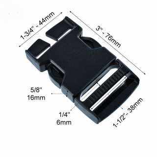 2M SR Warrior Split Bar 40mm černá
