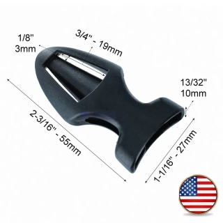 ITW Nexus Jet SR T-LOC 20x20 samice černá