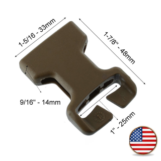 ITW Nexus GTSR Split-bar 25mm samice Coyote Brown