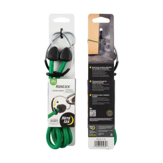 Nite Ize HookLock Locking Bungee - 48 in. - zelená