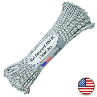 Atwood Paracord 550lb Arctic Camo - Doprodej !!
