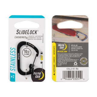 Nite Ize Carabiner SlideLock #2 černá