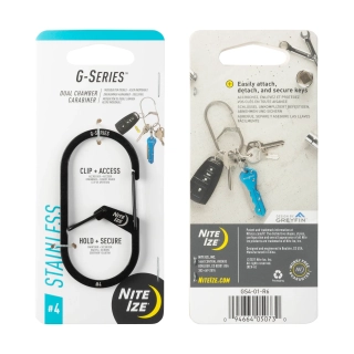 Nite Ize G-Series #4 černá