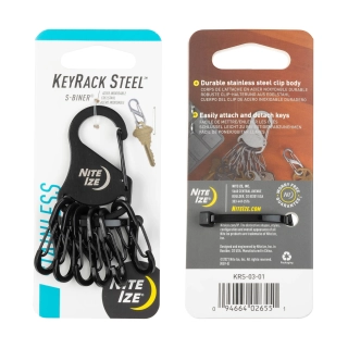 Nite Ize KeyRack černá