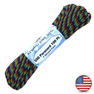 Atwood Paracord 550lb Dark Stripes - Doprodej !!
