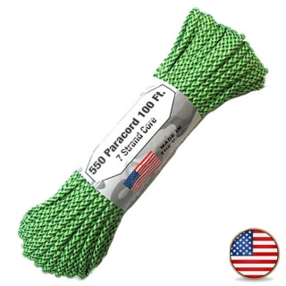 Atwood Paracord 550lb Green Spec Camo - Doprodej !!