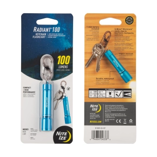 Nite Ize Radiant 100 Keychain Flashlight modrá