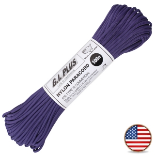 Šňůra PARACORD nylon 550LB ø 4 mm / 30 m FIALOVÁ