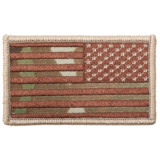 Nášivka Rothco Velcro vlajka USA Multicam