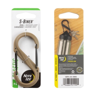 Nite Ize S-Biner #4 Coyote