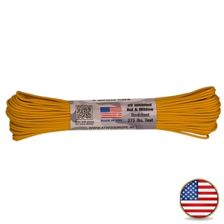 Atwood Paracord 275lb Zlatá