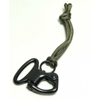 Karabina na zbraňový popruh TMC Snap shackle černá 25mm