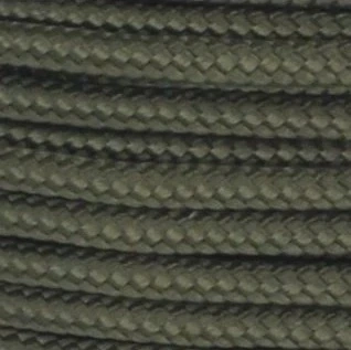 Šnůrka PA 16P 3mm khaki