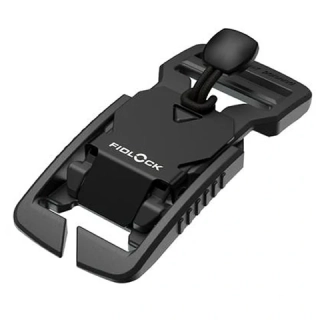 FIDLOCK V-BUCKLE 25 split bar black flap