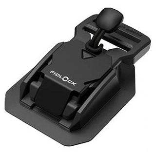FIDLOCK V-BUCKLE sewable 25 black flap